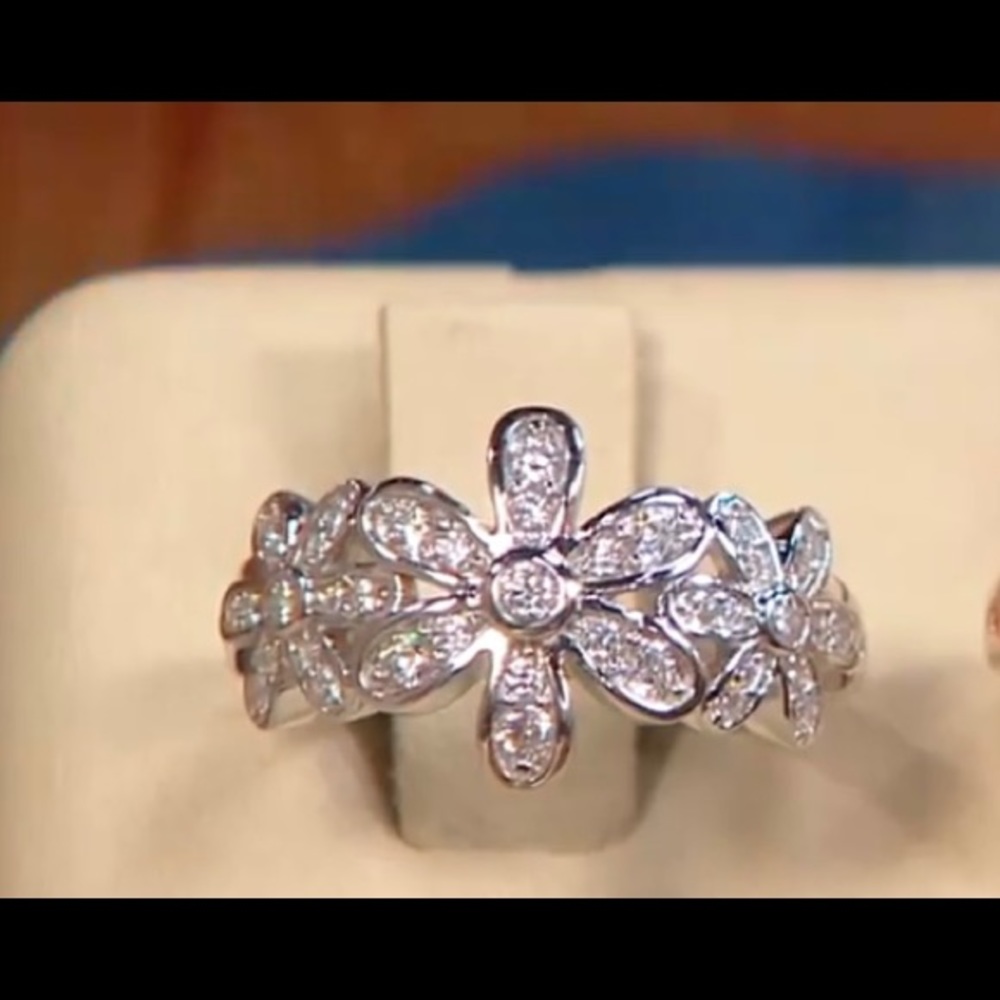 Diamonique ring